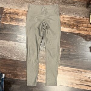 Zyia Grey Metallic Leggings